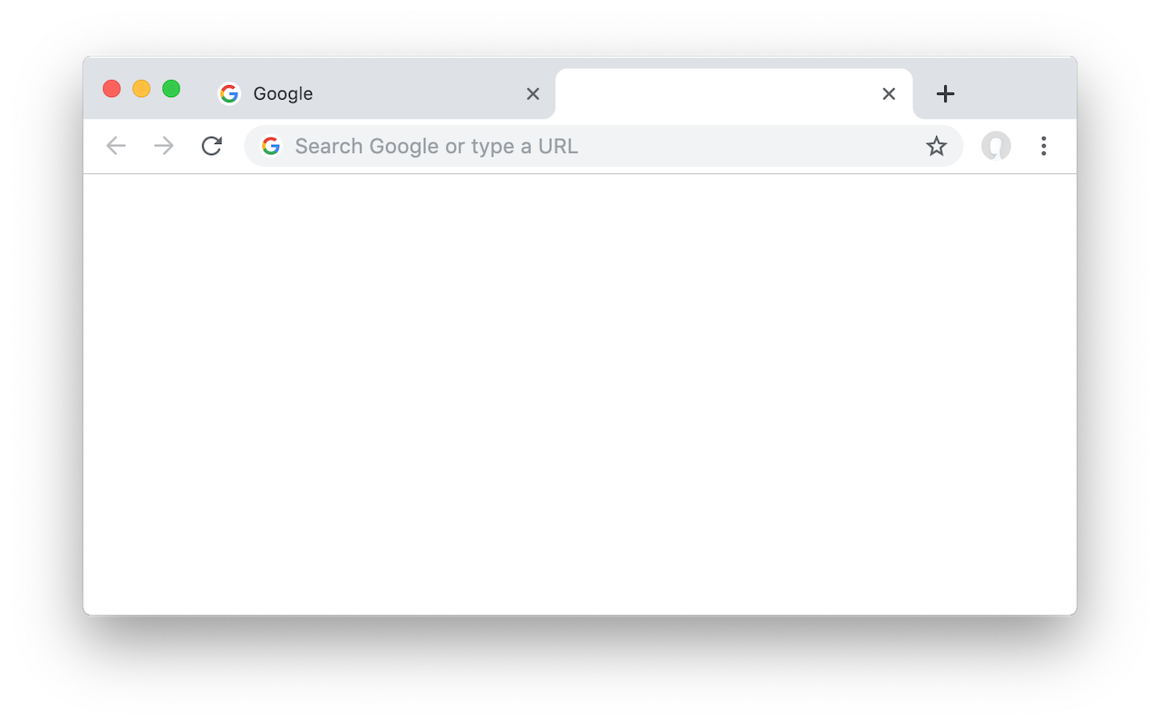 Empty New Tab Page截图1