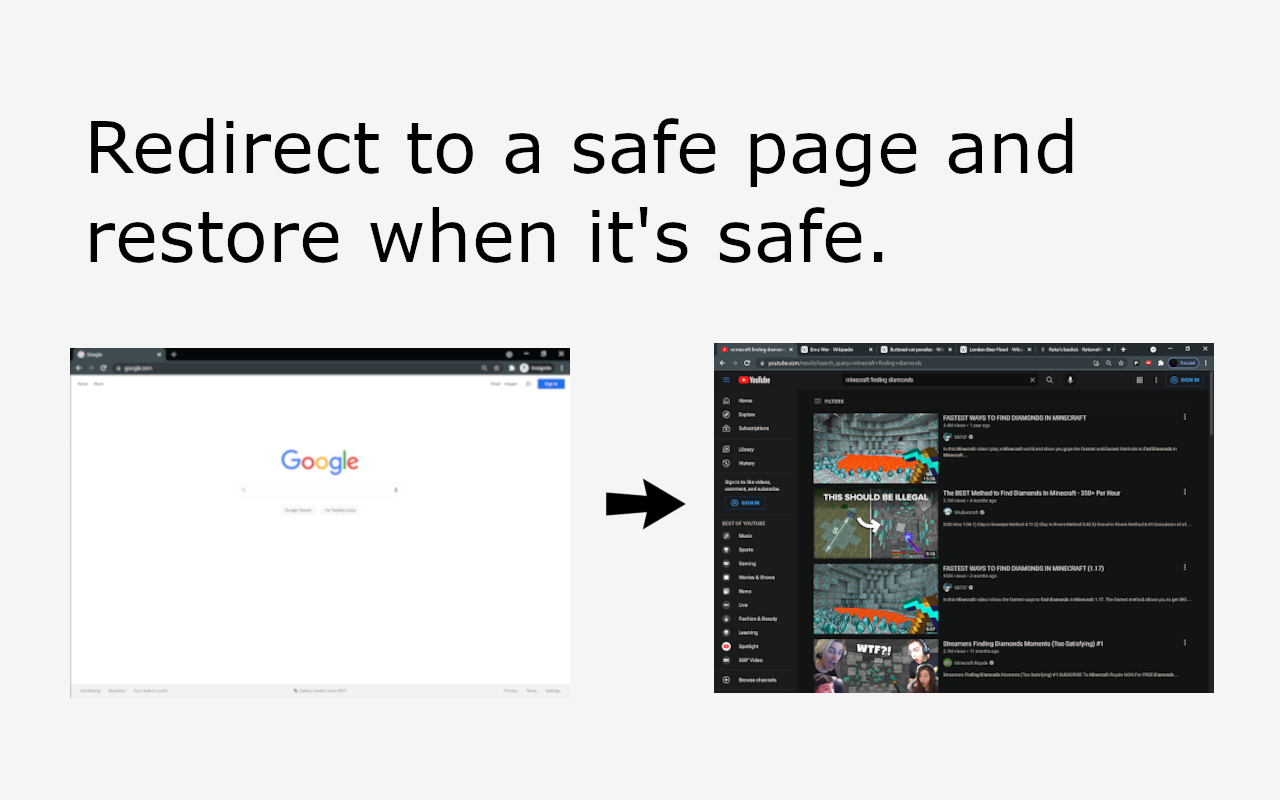 Hide!!! - Panic Button and Tab Manager截图5