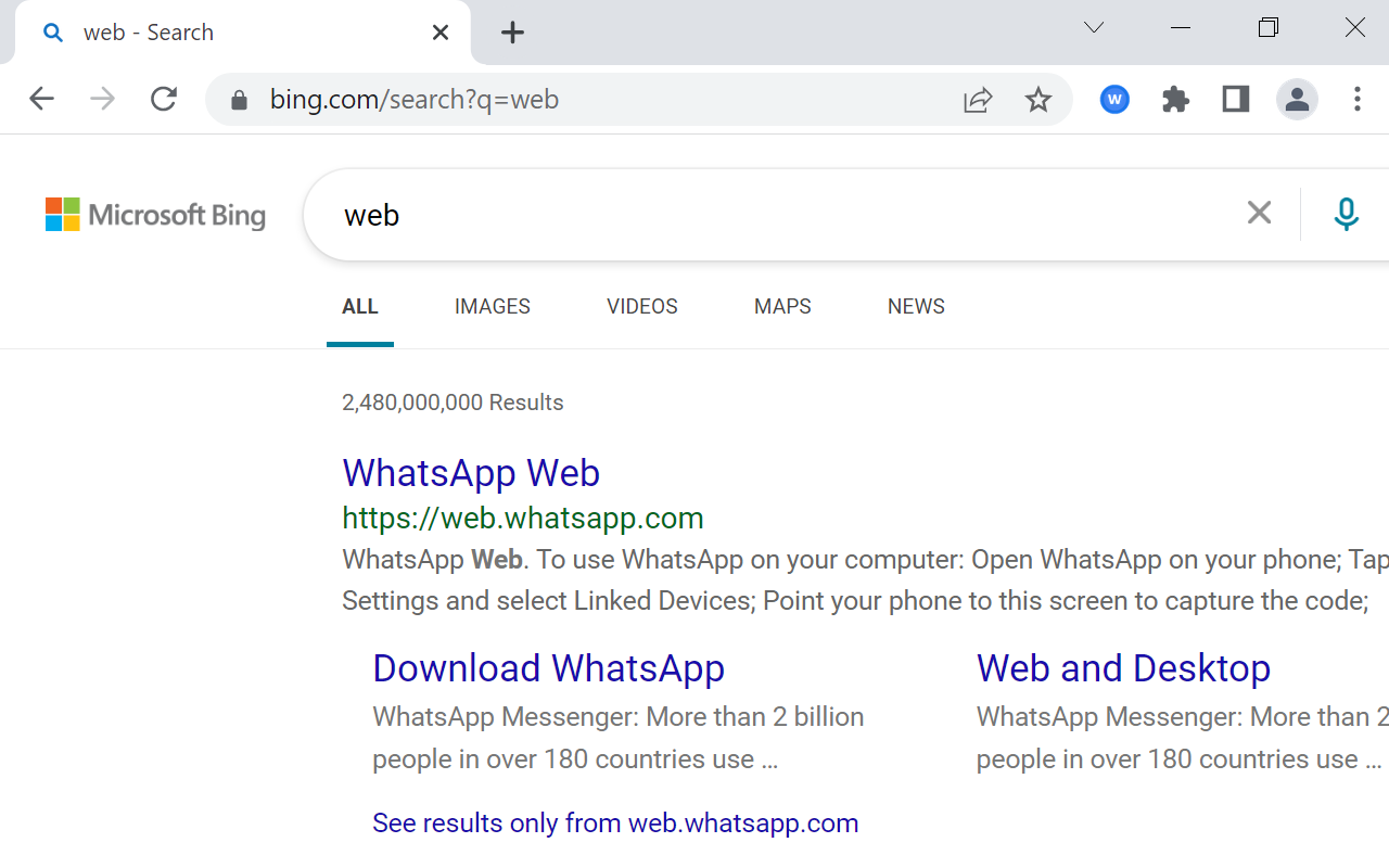oWebster Search截图1