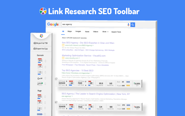 Link Research SEO Toolbar截图3