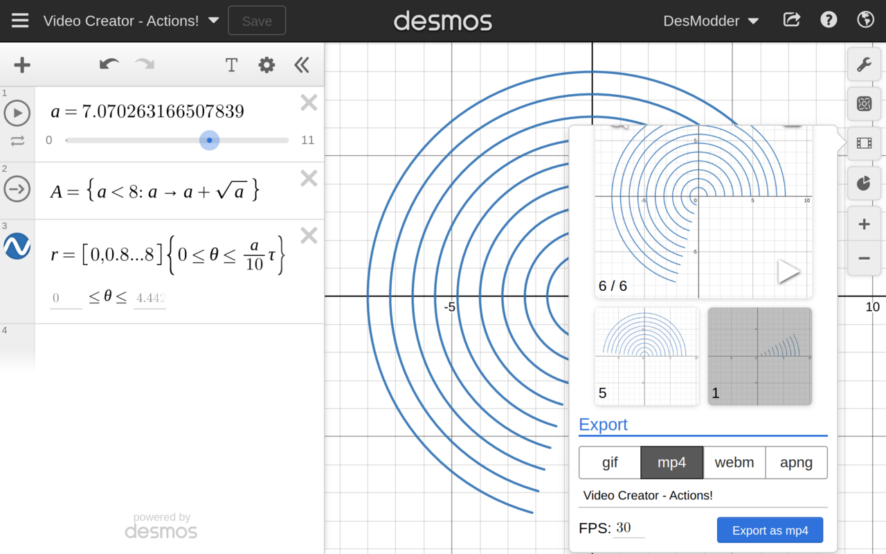 DesModder for Desmos截图2