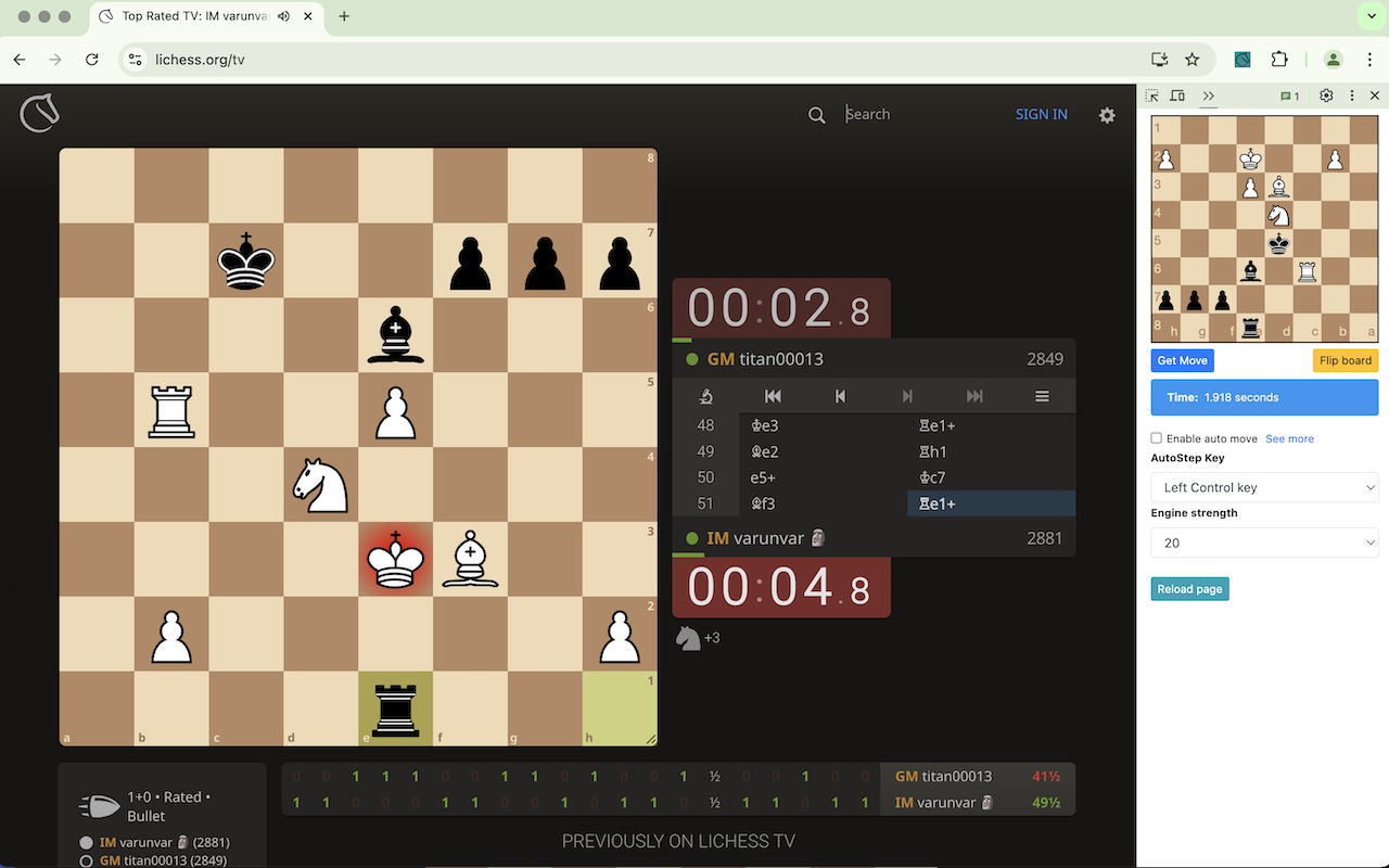 Turbo Lichess AI - 最佳走棋查找器截图3