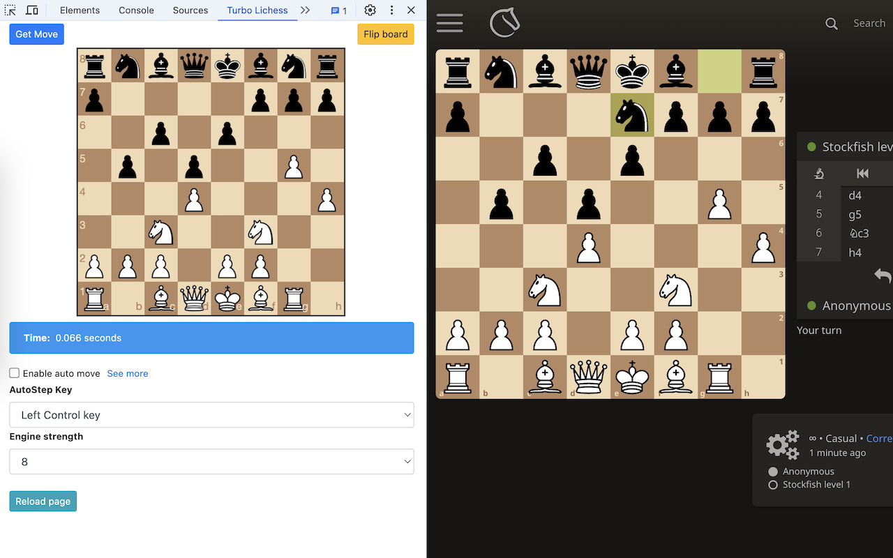 Turbo Lichess AI - 最佳走棋查找器截图4