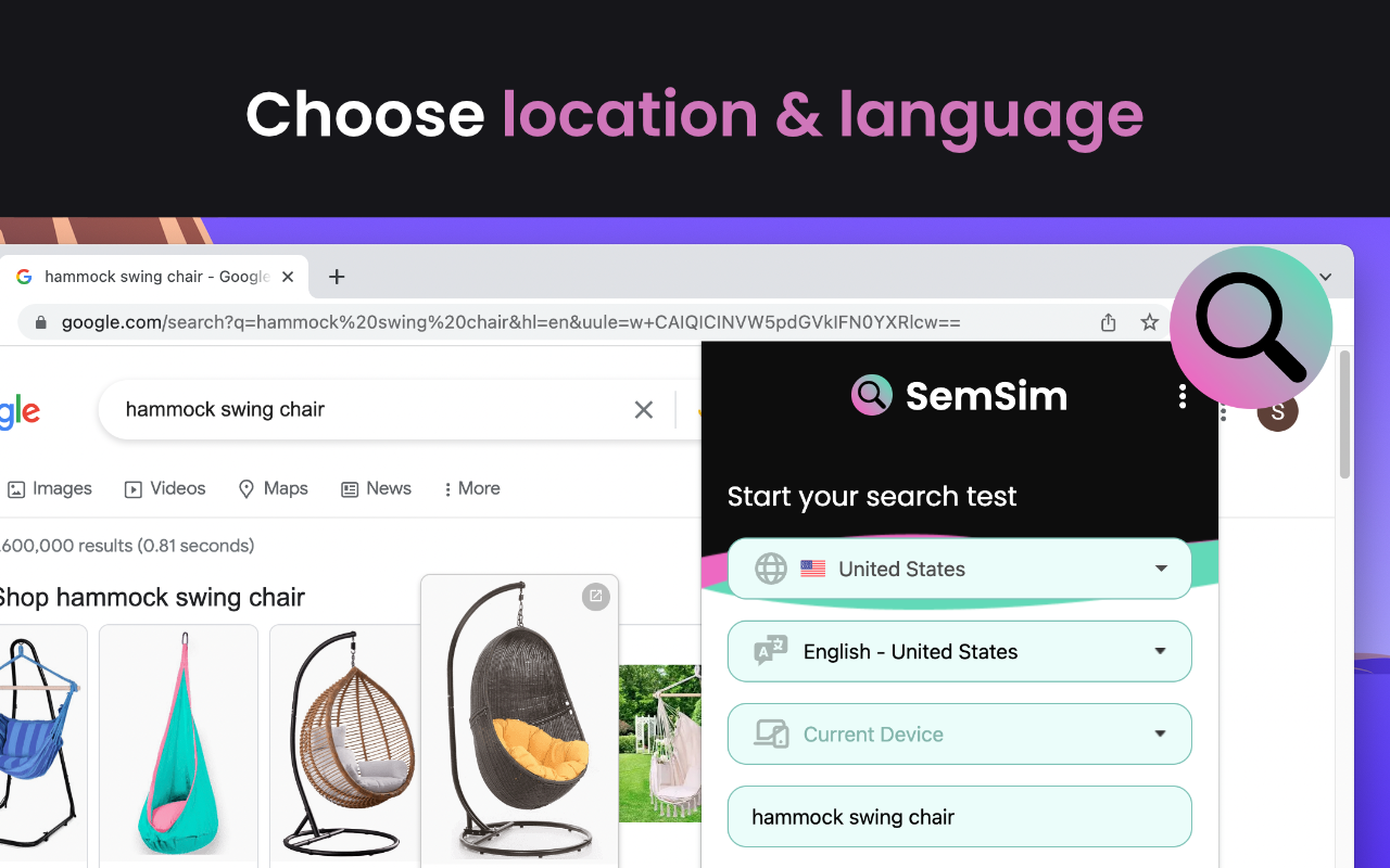 SemSim - Advanced Google Search Simulator截图3