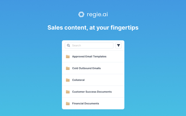 Regie.ai | AI Co-Pilot for Sales Emails截图1
