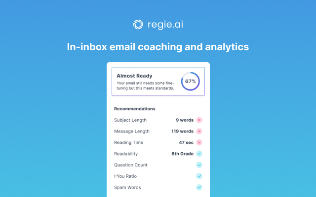 Regie.ai | AI Co-Pilot for Sales Emails截图5