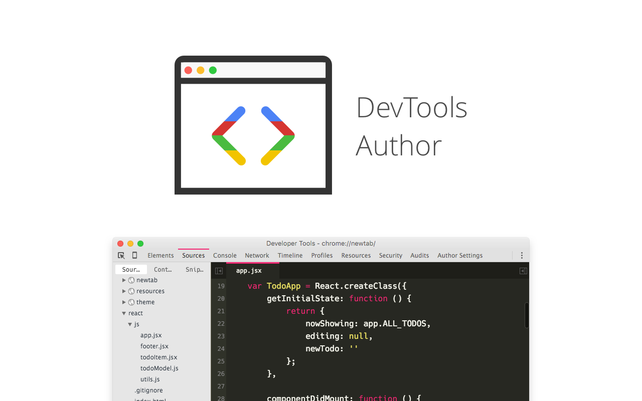 DevTools Author截图1