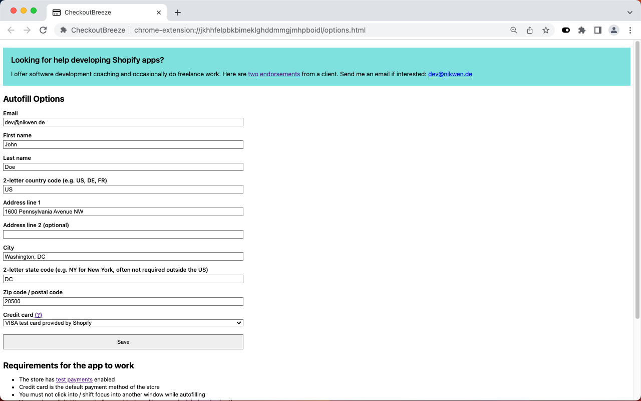 CheckoutBreeze截图1