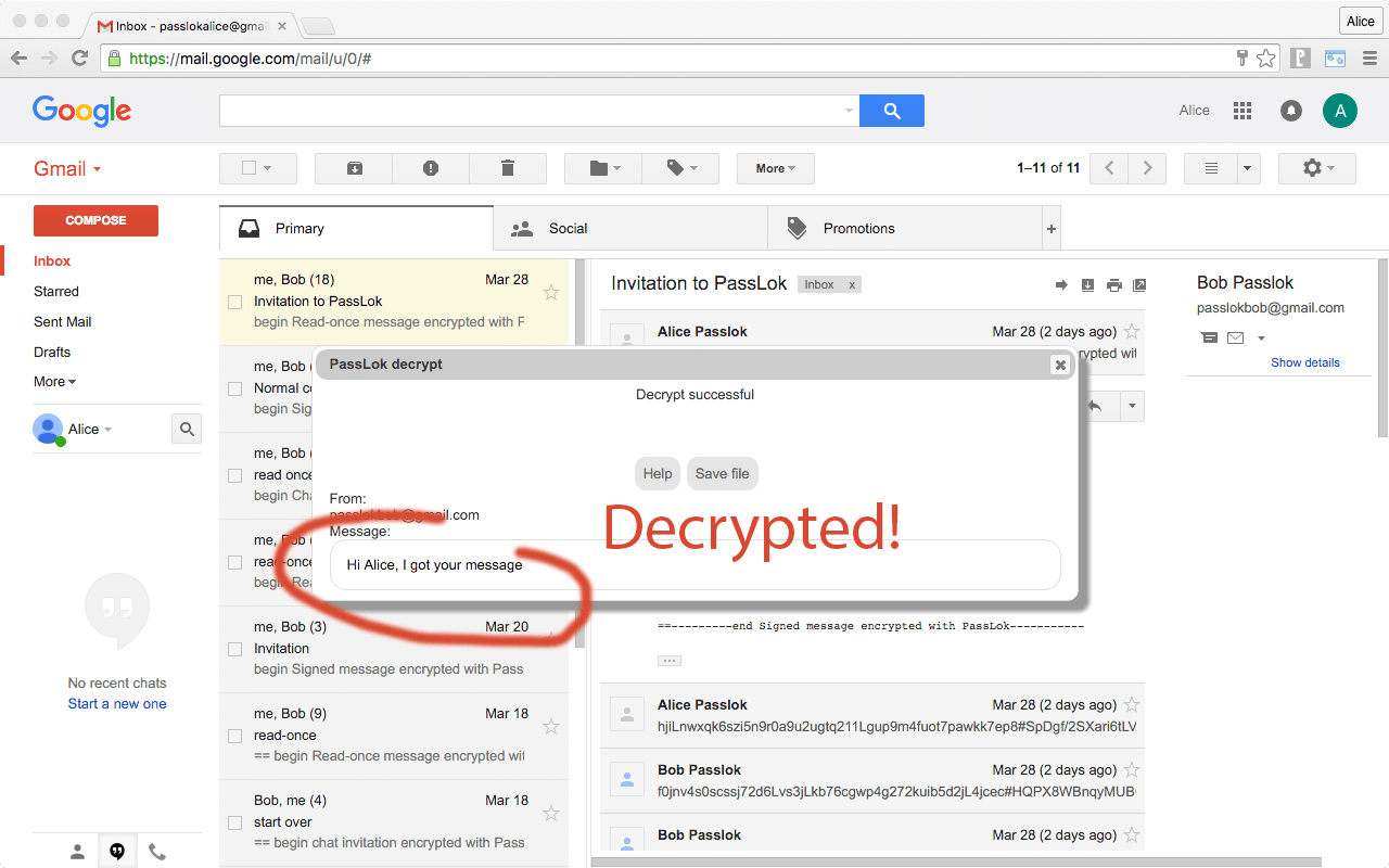 PassLok for Email截图2