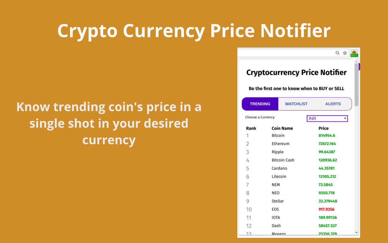 Cryptocurrency Price Alert截图4