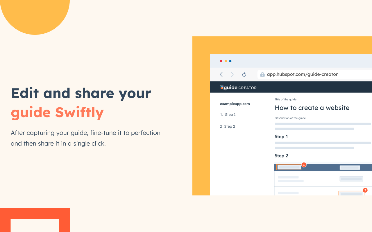 Guide Creator by HubSpot截图1