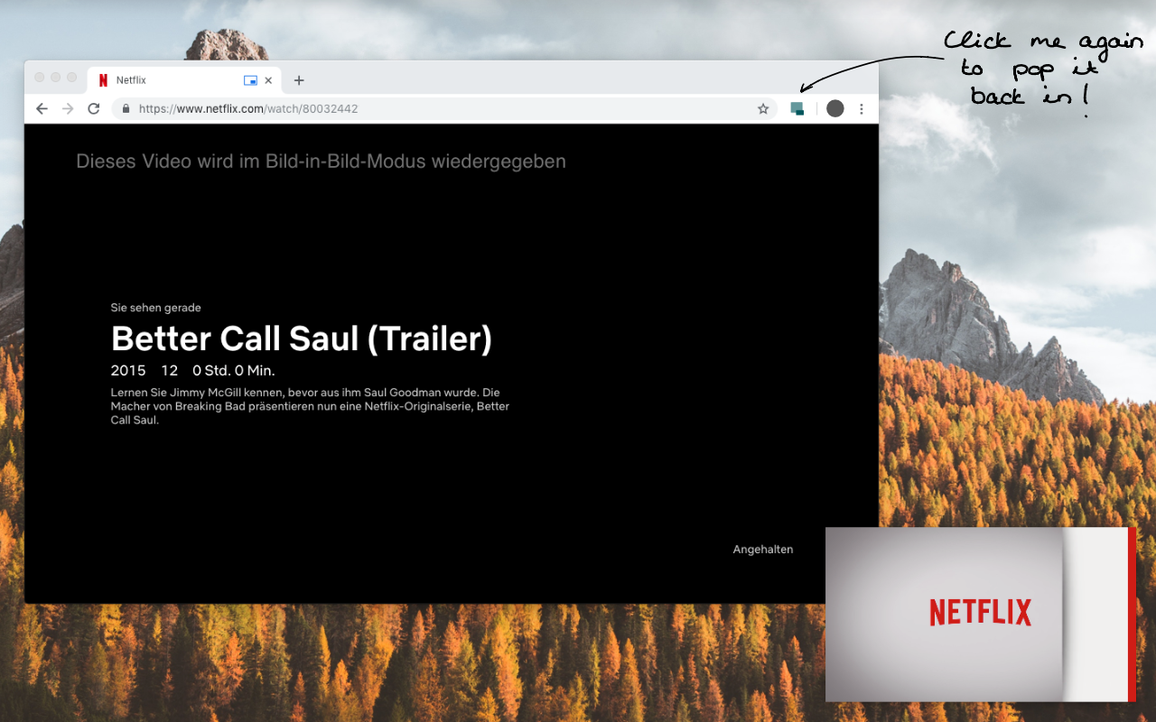 PIPsy - PIP out your video player!截图2