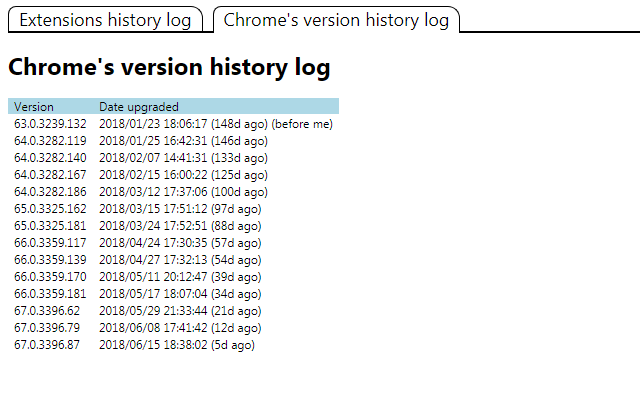 Extension log截图1
