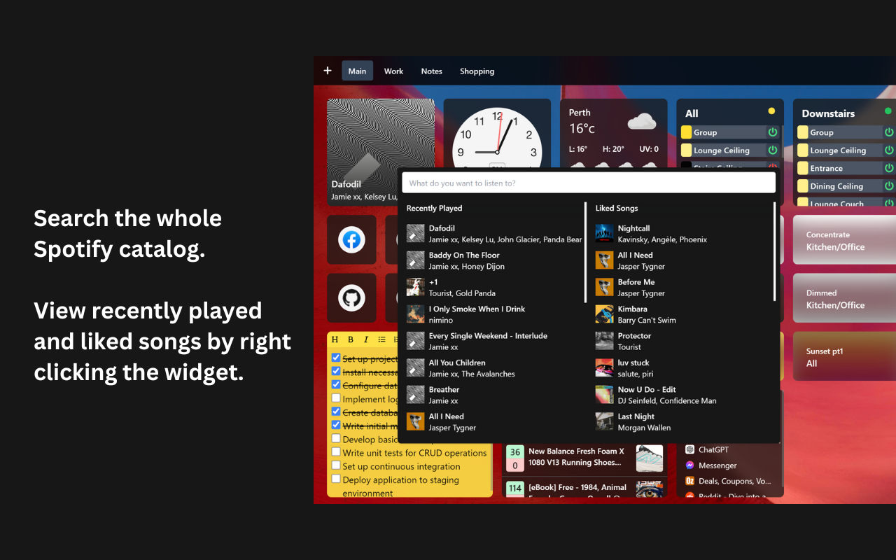 New Tab Widgets截图2