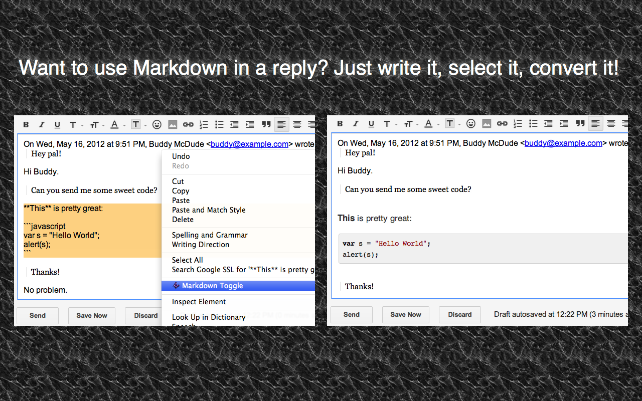 Markdown Here截图3