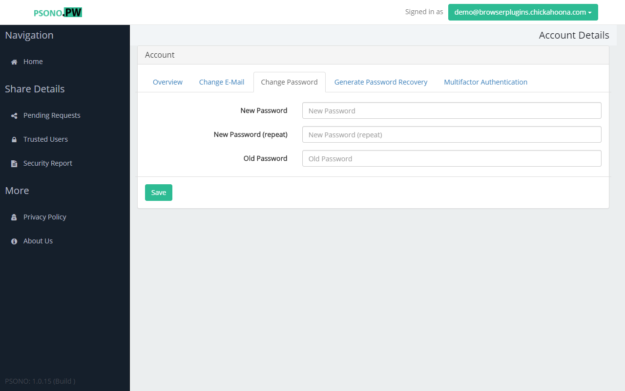 Psono - Free Password Manager截图1
