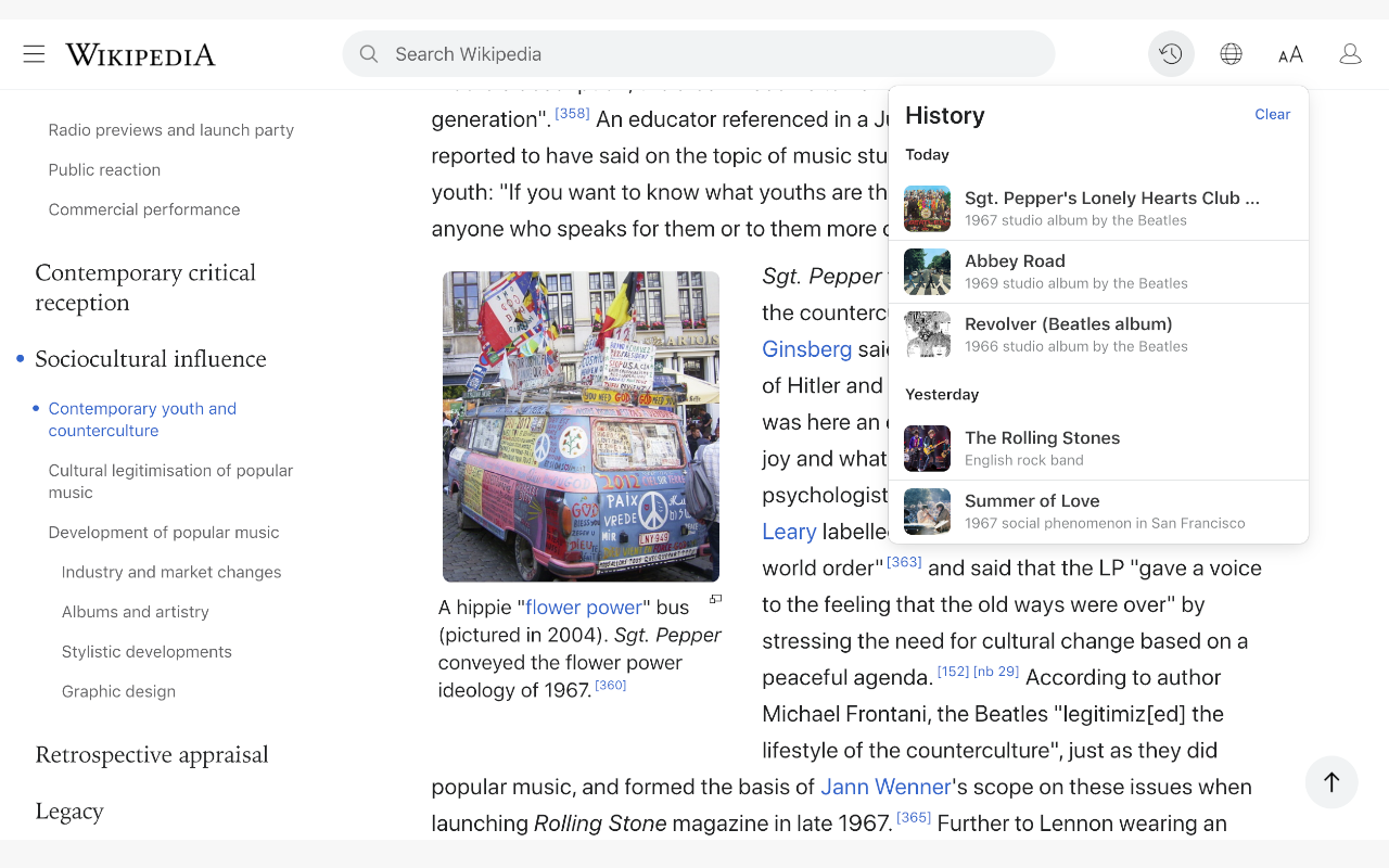 Modern for Wikipedia截图3