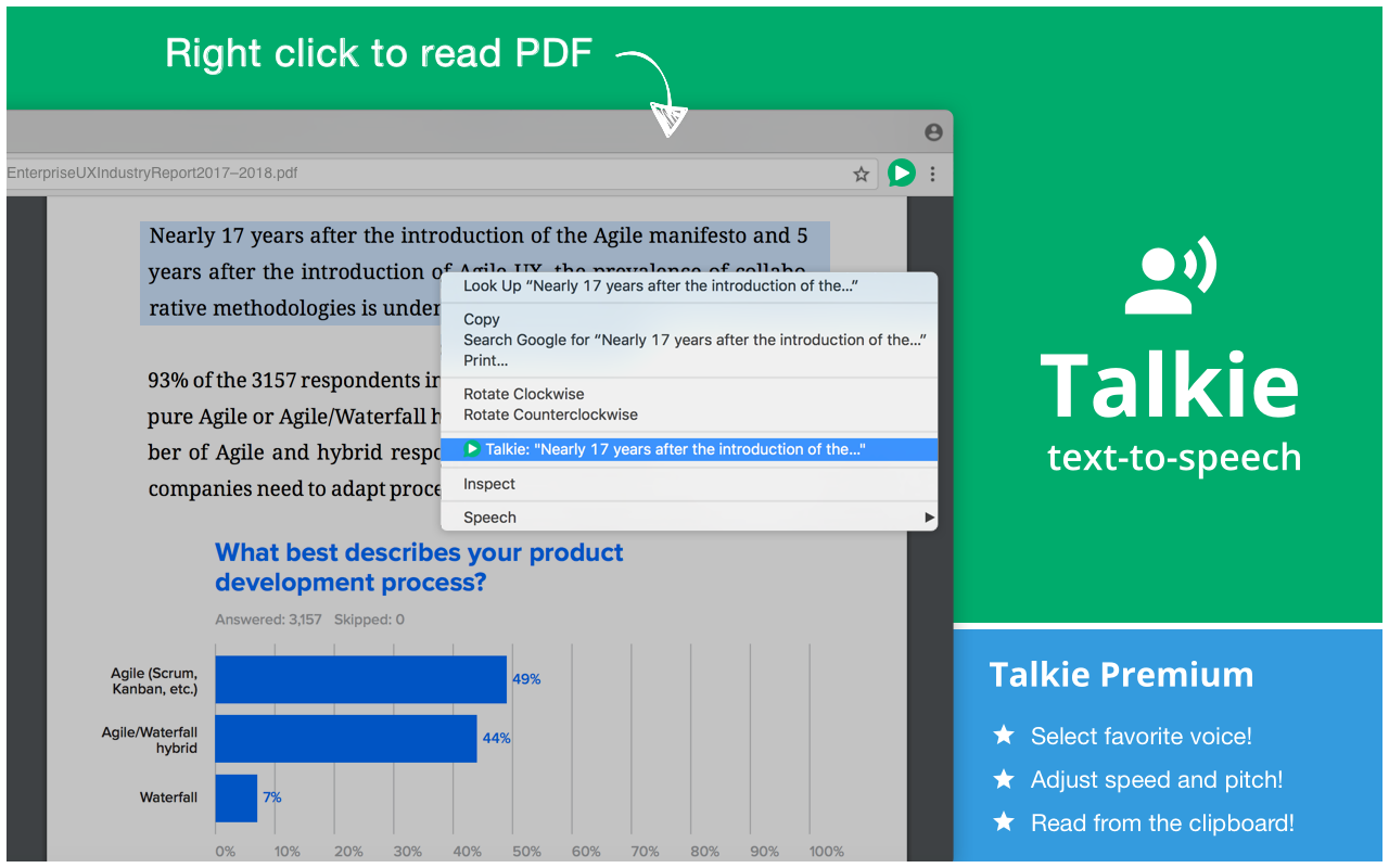 Talkie: text-to-speech (TTS)截图2