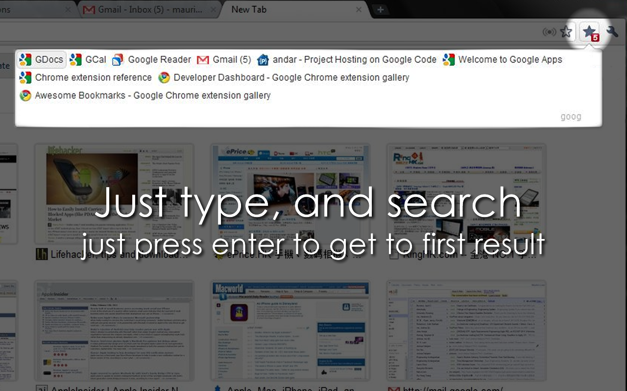 Awesome Bookmarks截图6