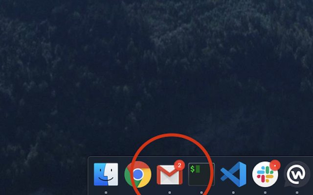 Gmail app badge notification截图1