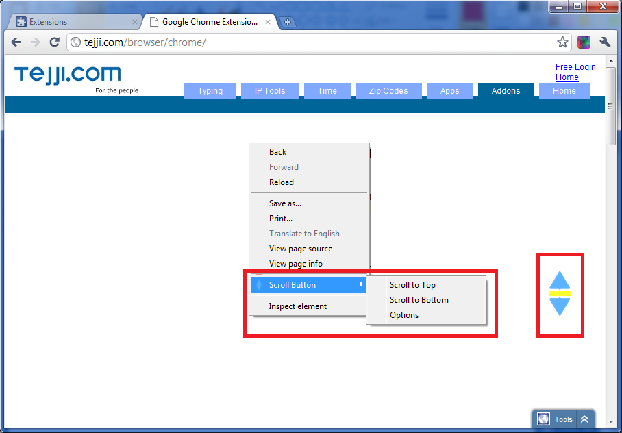 Scroll Button截图5