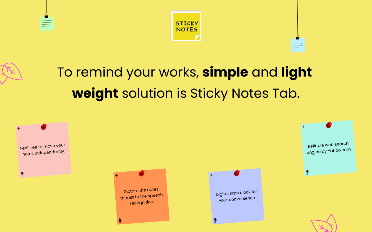 Sticky Notes Extension截图1