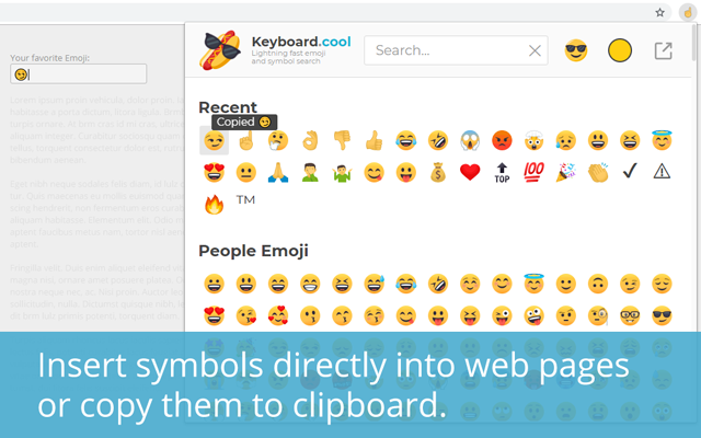 Keyboard.cool (keyboard.blade.sk) - emoji & symbol keyboard截图3