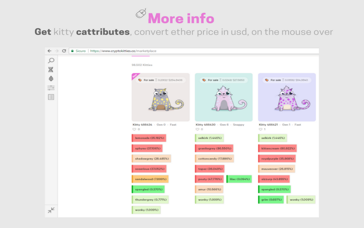 CryptoKitties Finder截图1