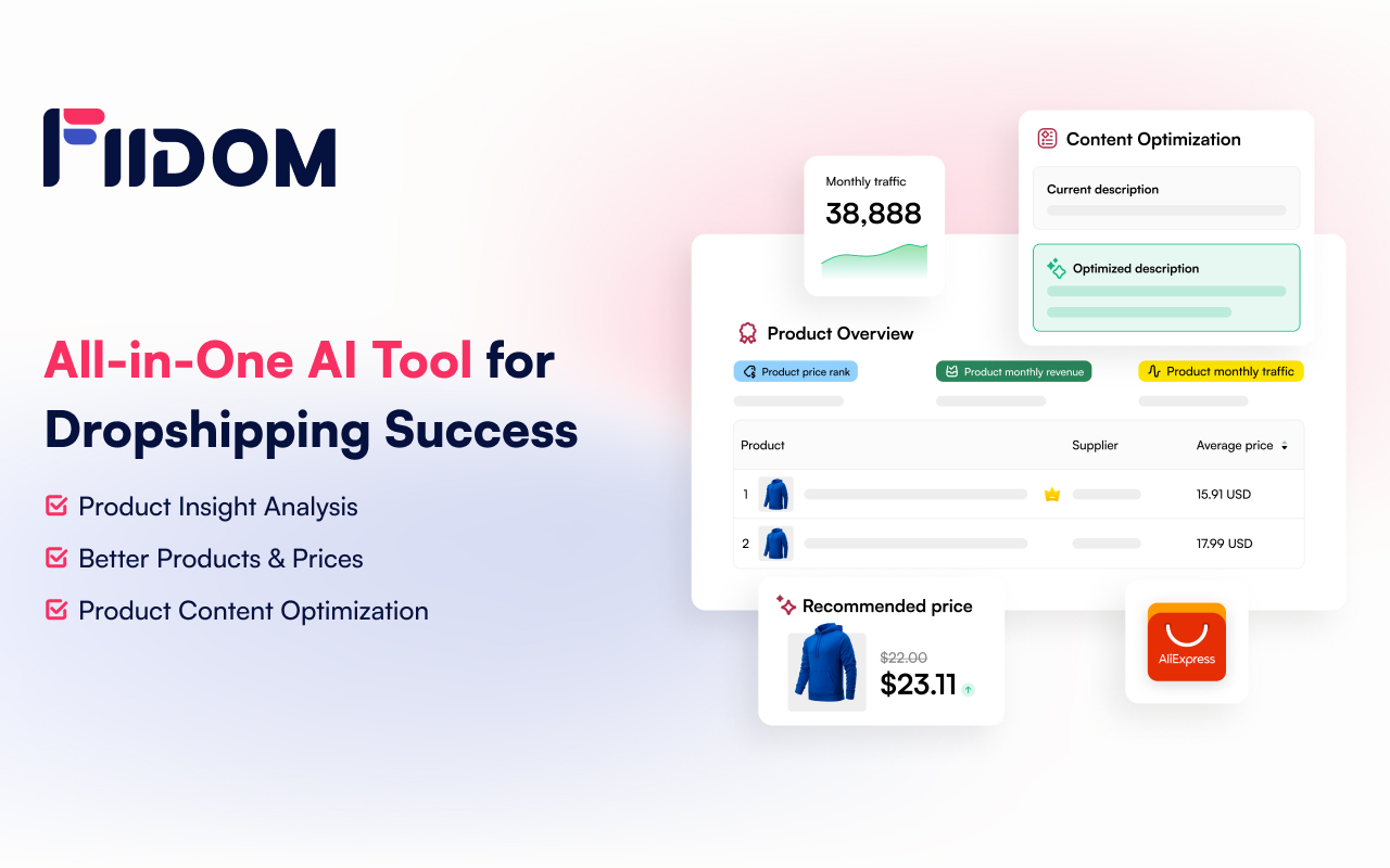 Fiidom - AI-Powered Solution for eCommerce截图3
