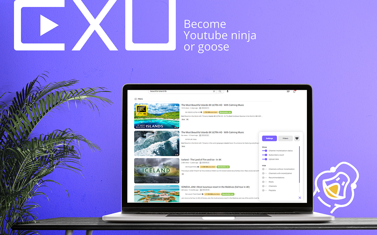 Exu - Boost Your Youtube Experience截图2