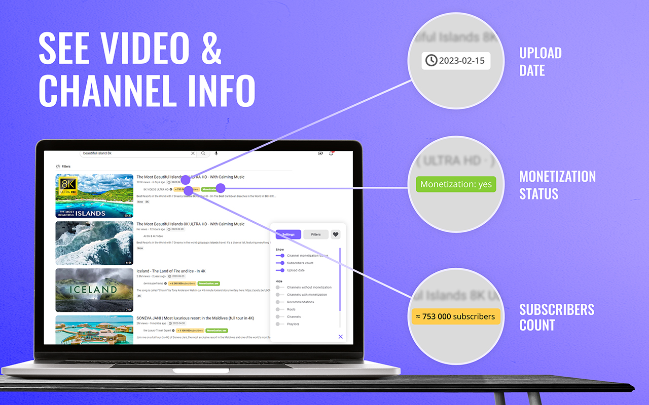 Exu - Boost Your Youtube Experience截图3