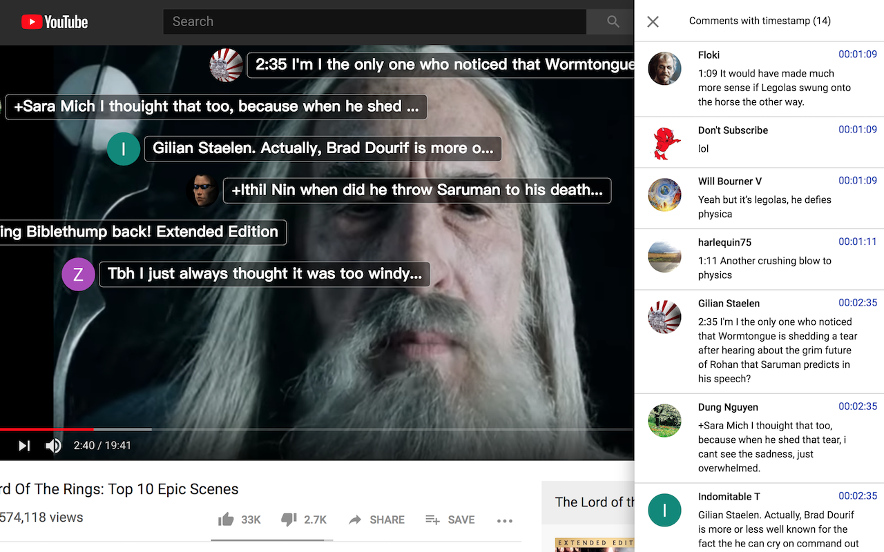 Youtube弹幕截图5