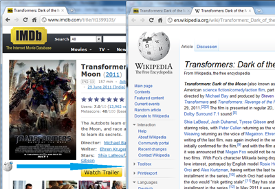 IMDB to Wikipedia截图2