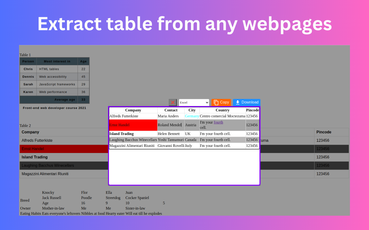 tableExtractor - 提取带样式的表格截图2