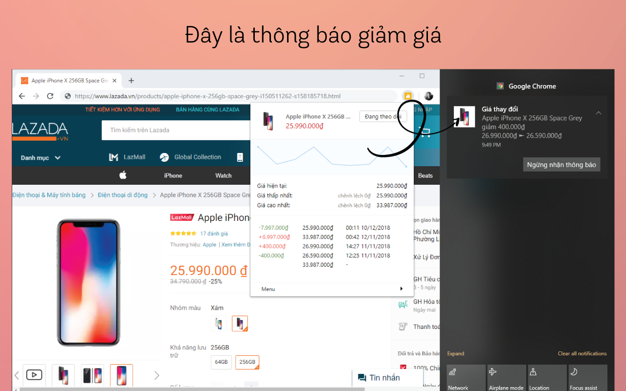 BeeTracker - Theo dõi giá sản phẩm截图2