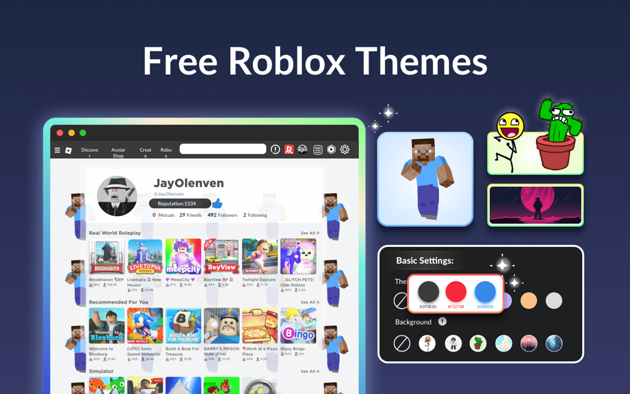 RoKit - Roblox WebKit. Best Roblox Enhancer截图3