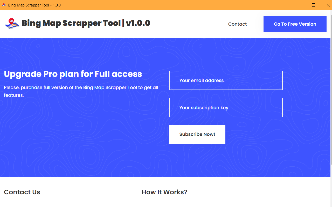 Bing Map Scrapper Tool截图2