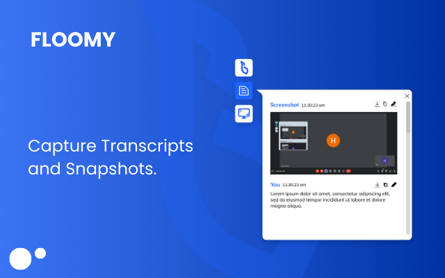 Floomy : Save time with Meeting Minutes (MOM)截图4