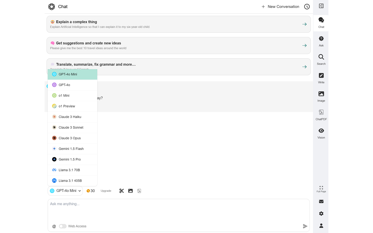 Chat GPT for Chrome with GPT-5, Claude Sonnet & DeepSeek AI截图3