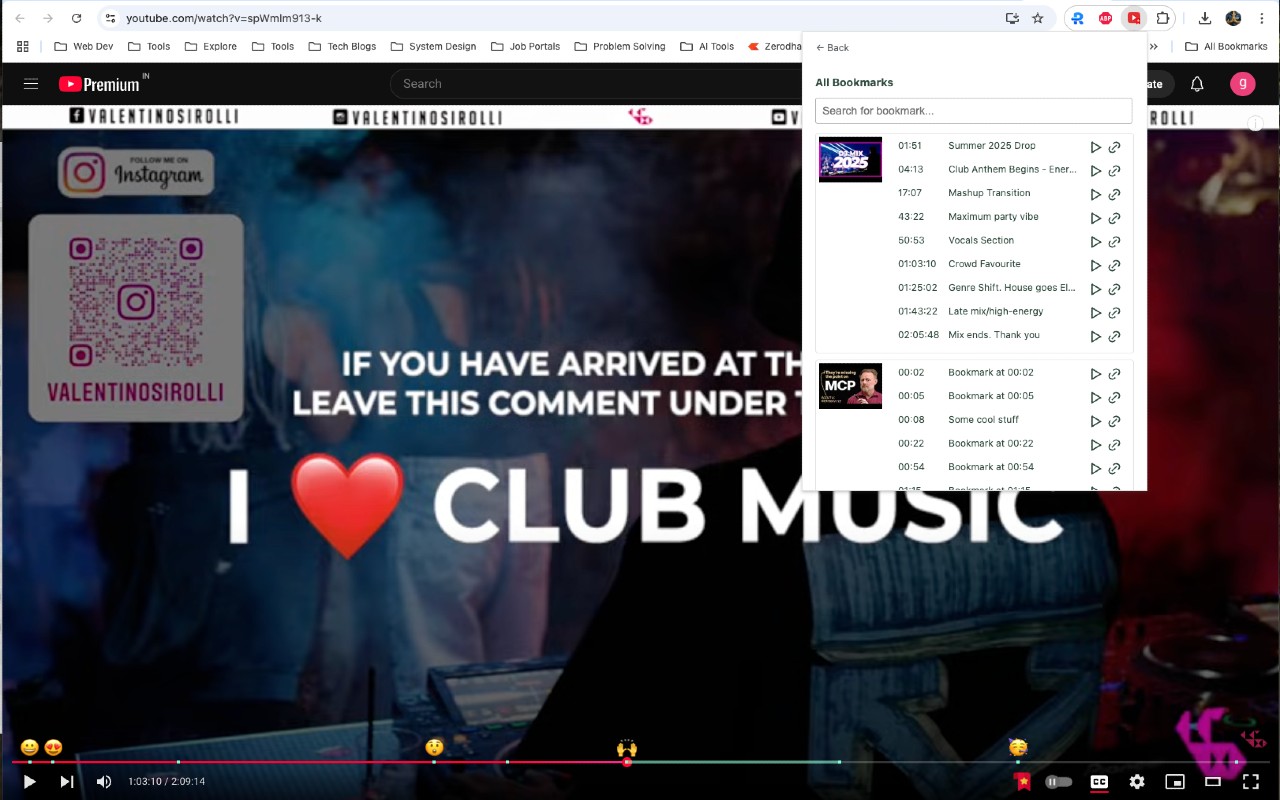 YouTube Bookmarker截图1