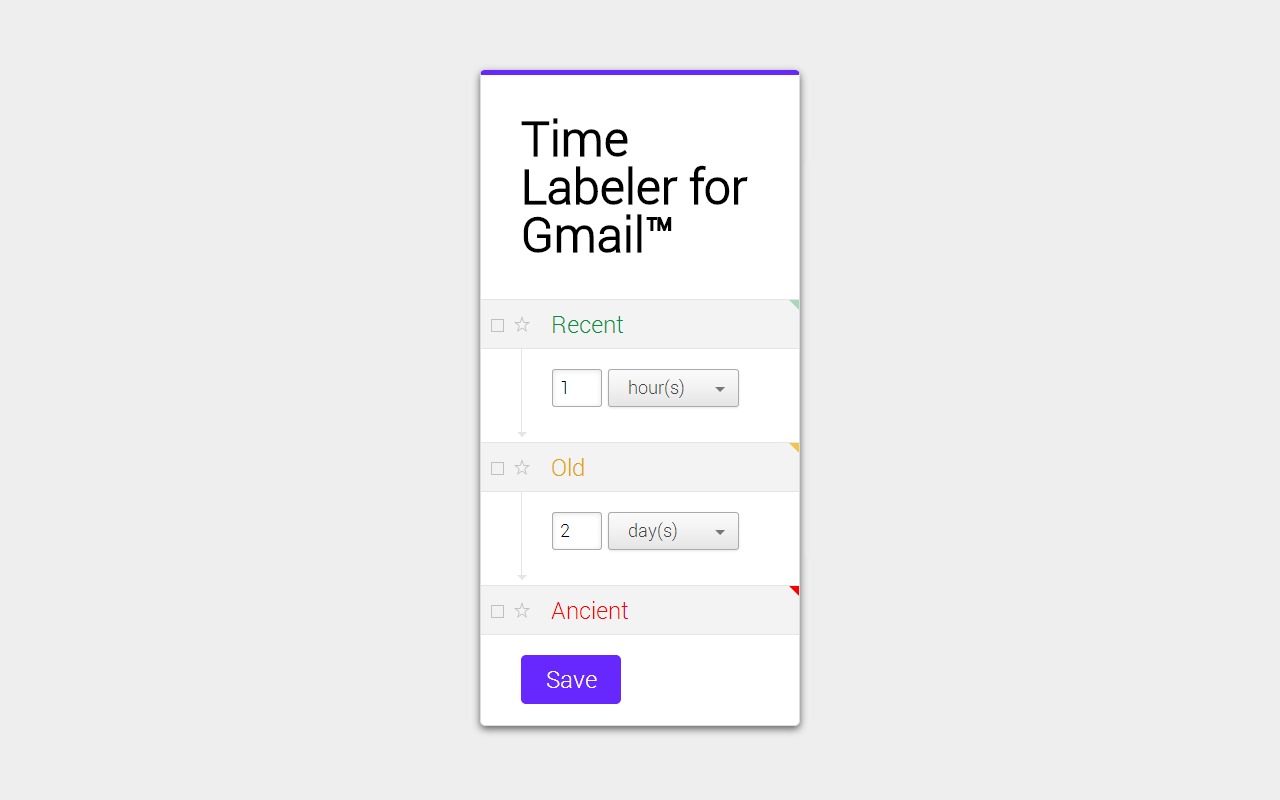 Time Labeler for Gmail™截图1