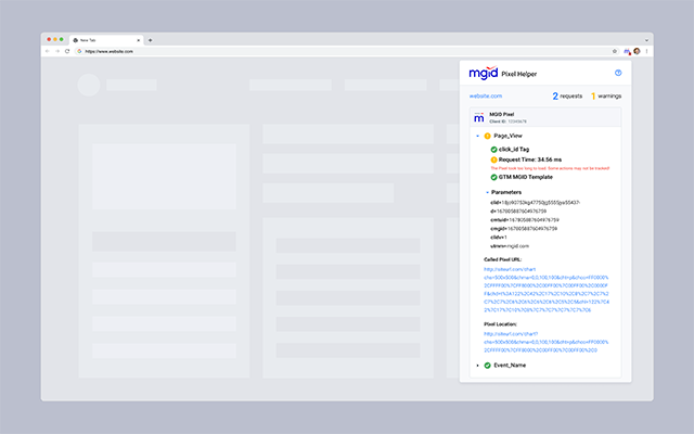 MGID Pixel Helper截图2