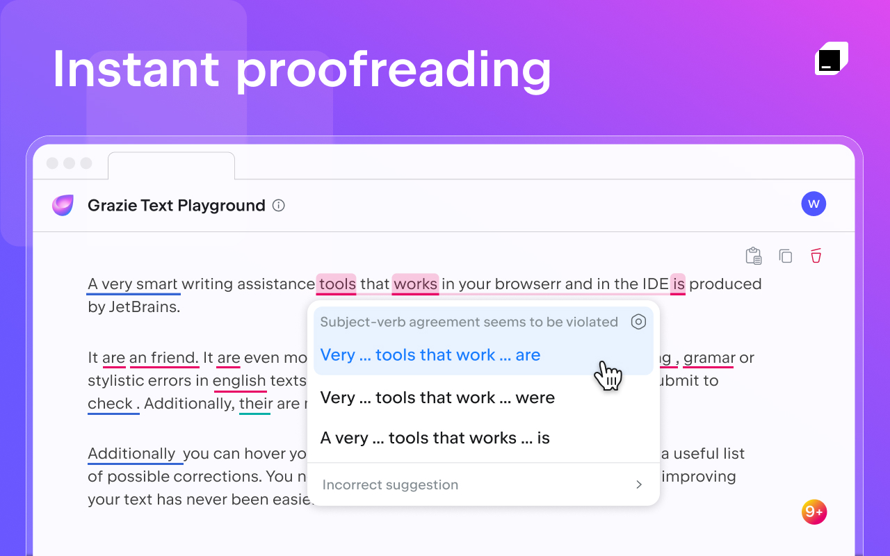 JetBrains Grazie: AI Writing Companion截图3