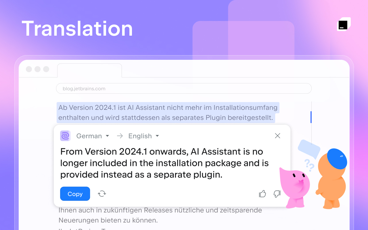 JetBrains Grazie: AI Writing Companion截图5