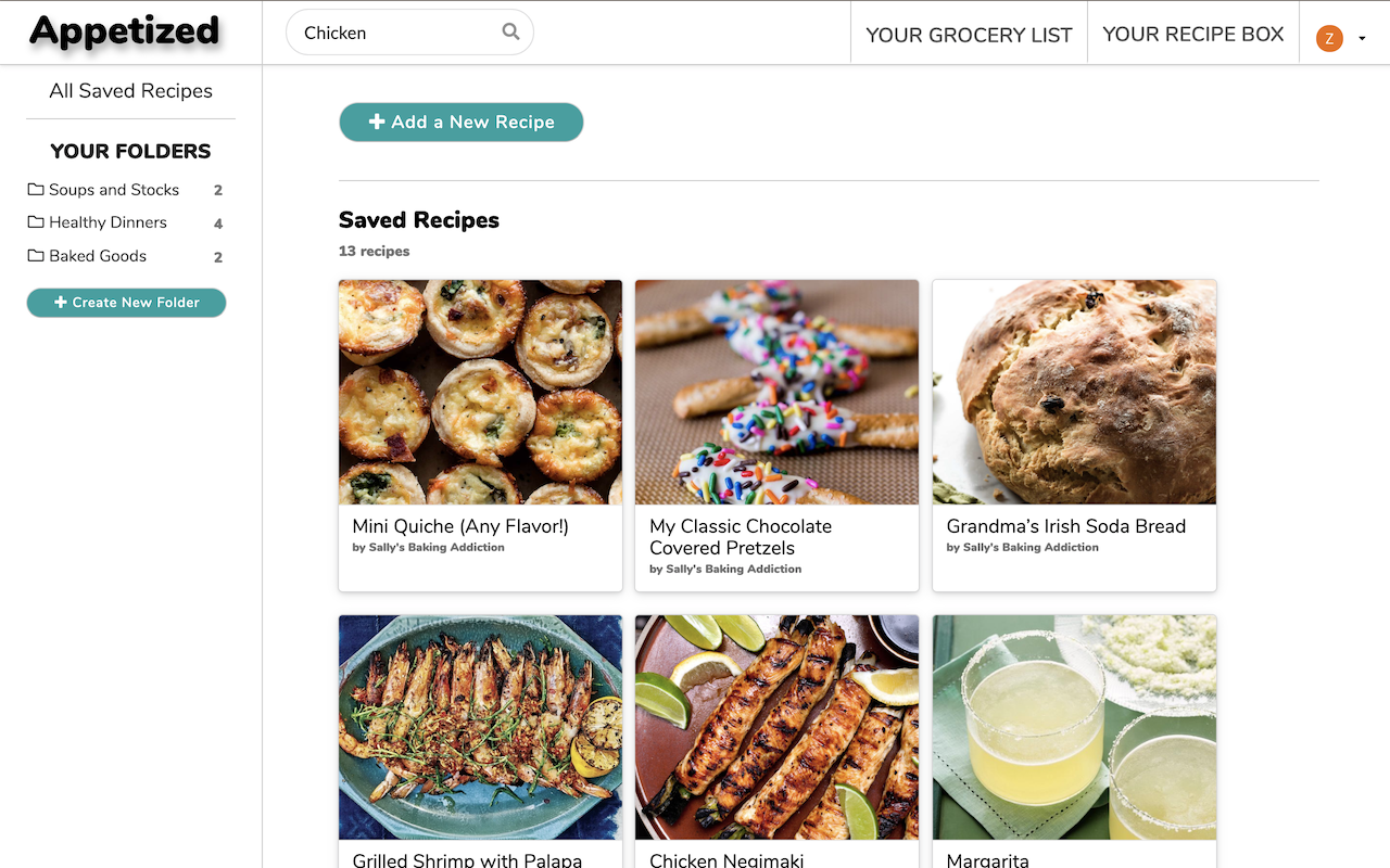 Appetized Recipe Manager截图4