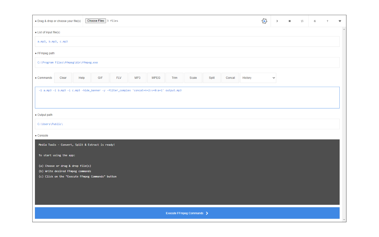 Media Tools - Convert, Split & Extract截图1