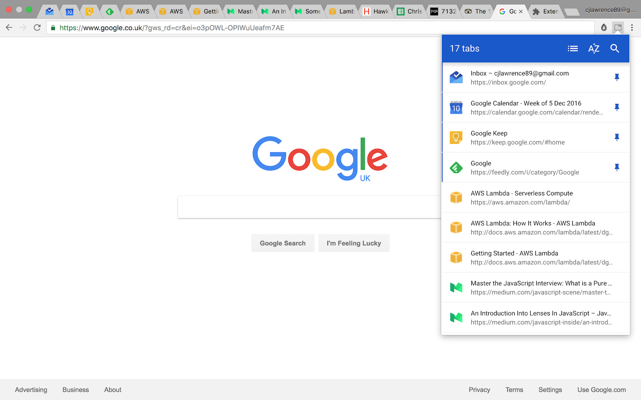 Keepin' Tabs – tabs manager截图3