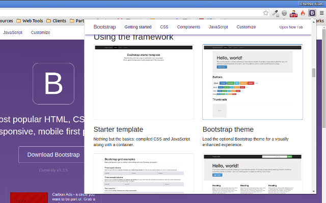 Bootstrap 3.3.x Offline Guide截图1