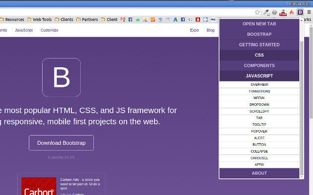 Bootstrap 3.3.x Offline Guide截图5