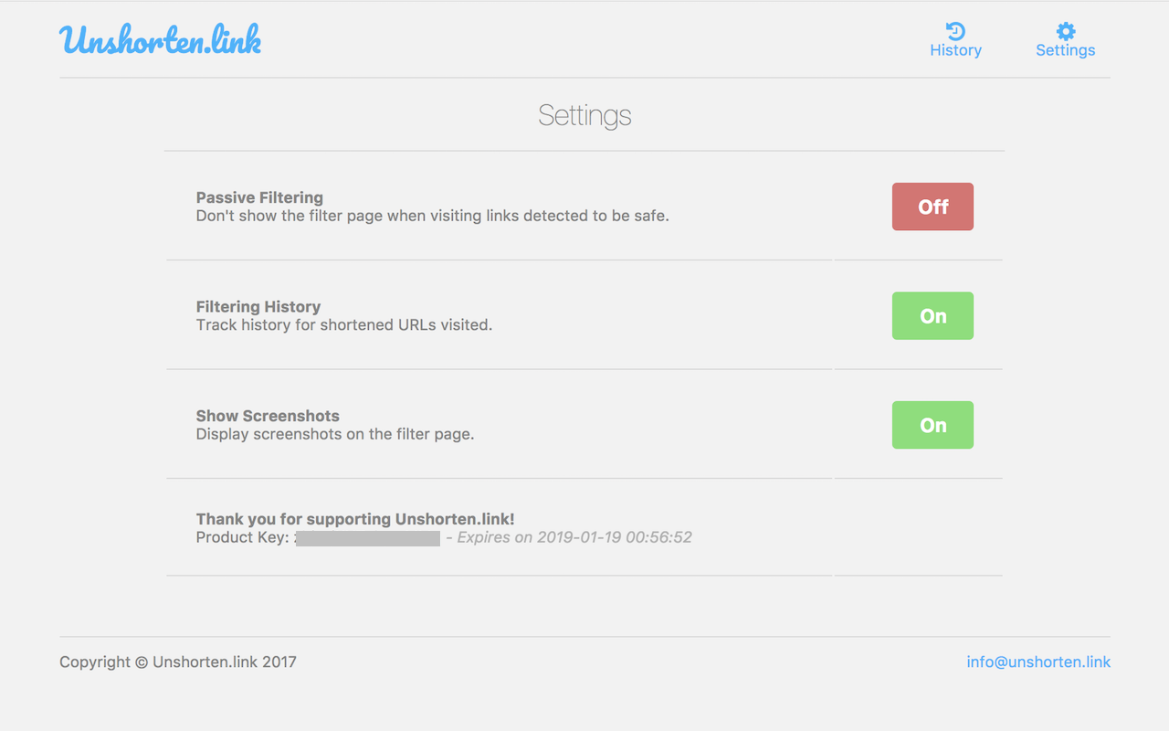 Unshorten.link截图1